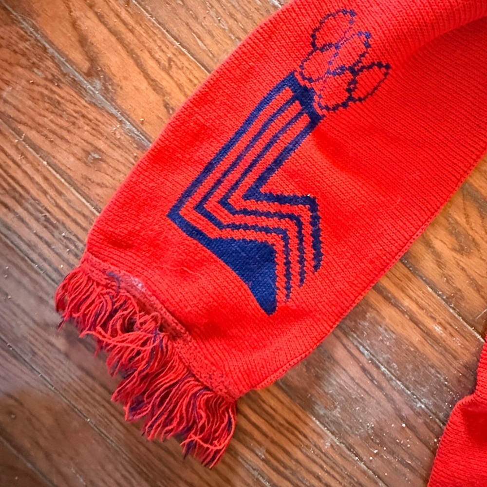 Vintage XIII Lake Placid Winter Games Olympic Games Scarf - Picture 2 of 4